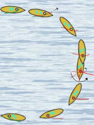 Ein schöner Halbkreis